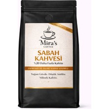 Mira's Coffee Sabah Kahvesi 250 gr Çekirdek Kahve Yüksek Kafein Yoğun Gövde Espresso & Filtre