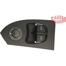 Sagem Cam Açma Anahtarı Fıat Ducato Jtd 06- Sol Çiftli-Çerçeveli-Ayna Ayarlı