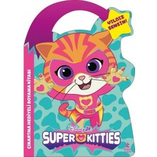 Doğan Çocuk Disney Jr. Super Kitties   Yıldız Sensin! Çıkartma Hediyeli Boyama Kitabı