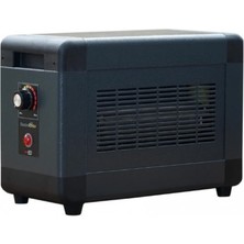 Ecoair Mini 2000 Watt Monofaze Elektrikli Fanlı Isıtıcı Krem