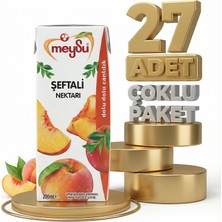 Meysu Nektar Şeftali 27X200 ml