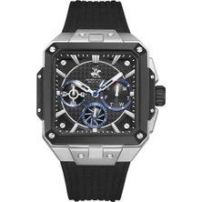 Beverly Hills Polo Club BP3742X.361 Erkek Kol Saati | 45MM, 10 Atm, Seramik Safir Kaplama Cam