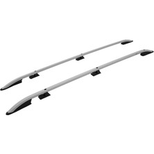 Turtle Fiat Scudo (Mk3) 2016-2025 / Kisa Şasi Crown Tavan Çıtası Gri