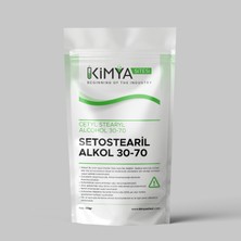 Kimya Sitesi Cetyl Stearyl Alcohol 30-70 (Setostearil Alkol 30-70) 100GR