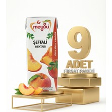 Meysu Nektar Şeftali 9X200 ml