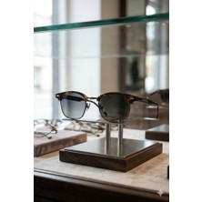 Quantum Unisex Kahverengi Asetat Polarize Güneş Gözlüğü 48 mm