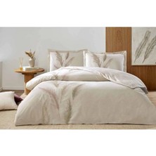 Özdilek Nevresim Takımı Fitted Çarşaflı Ranforce Çift Kişilik Krem Mıscanthus