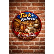 Mayeka Cafe Restoran Için Türk Kahvesi Retro Kahve Duvar Kapı Tablo Süsü Ahşap Askılı Pano Tabela No 13