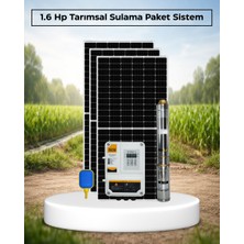 SB 1300W 1.6 Hp Dc Pompalı Tarımsal Sulama Solar Paket
