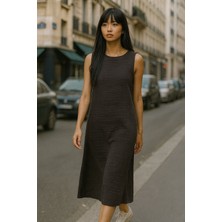 Udenya Dört Katlı Müslin Elbise