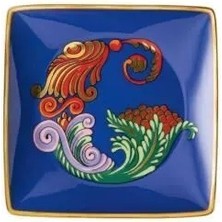 Versace Holiday Alphabet 12 cm Kare Tabak G HARFI 11940-403687-15253