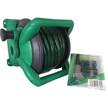 Leaf Shop TY821-15 Hortum Makarası, 15 Metre Hortum, Sulama Setli- Manuel Sarma