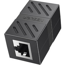 Leaf Shop RJ45 Cat6 Cat7 Cat8 Ethernet Kablo Uzatma Aparatı Siyah