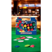 Leaf Shop Plastik Poker Fişi Poker Chip Poker Çipi 96 Adet