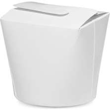 Leaf Shop Noodle Kutusu Beyaz 26 Oz - 50 Adet