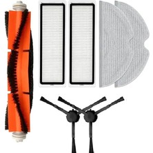 Leaf Shop Vacuum Mop 2 C,1c 2 In 1-Mop Pro 2+3d (Dikkat: Kameralı-Plus GLOBAL)-(STYTJ01ZHM-STYTJ02ZHM-STYTJ03ZHM) Uyumlu Robot Supürge Hepa Filtre,fırça,mop Paspas 7'li Set