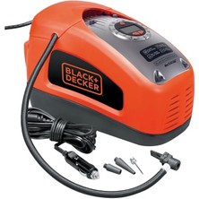 Leaf Shop + Decker ASI300/QS Hava Kompresörü, Kırmızı/siyah