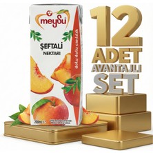 Meysu Nektar Şeftali 12X200 ml