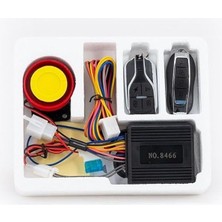 Leaf Shop Motosiklet Alarm-Uzaktançalıştırma Seti -Motor Alarmı - 125 Desibel