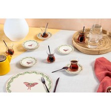 Leaf Shop Mirroring 12 Parça 6 Kişilik Çay Takımı