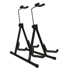 Leaf Shop Çiftli Sap Dayamalı Gitar Sehpası Standı