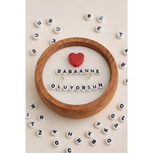 Nish Candles "Babaanne Oluyorsun” Gizli Mesajlı Soya Mumu Hamilelik Haberi Vermek Için Özel Mum