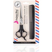 Leaf Shop Profesyonel Kuaför Seti Makas + Tarak