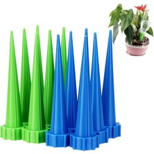 Leaf Shop 12 Adet Otomatik Bitki Sulama Çivisi, Koni Bitki, Damla Sulama Kazığı, Bahçe, Ev, Iç ve Dış Mekan Için