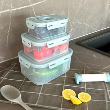 Leaf Shop Taze Ürün Saklama Kabı 3'lü Set