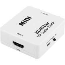 Leaf Shop 4552 HDMI To Rca 1080P Destekli Av Tos Scart Dönüştürücü