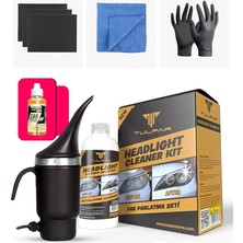 Leaf Shop Buharlı Far Temizleme Far Parlatma Avantajlı Set Paket (Headlight Cleaner Kıt)