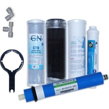 Sulook İhlas Aura 5'li Filtre Seti Cebilon ve Housingli Su Arıtma Cihazları İçin Uyumlu Yüksek Performans