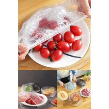 Güzelyüz Avm 100 Adet Pratik Tazeliği Koruyan Tencere ve Tabak Bonesi | Çok Amaçlı Kapak Gıda Bonesi Strech Kapak