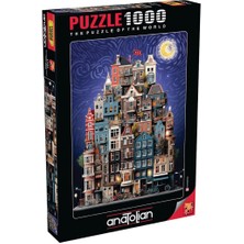 Leaf Shop Puzzle - Amsterdam Starry Night / 1000 Parça Puzzle, #1183