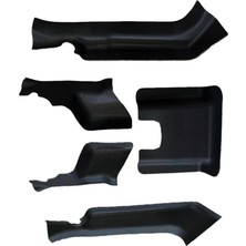 Leaf Shop Autoaccessories Dacia Duster ile Uyumlu Oem Halı Koruma Kapağı Kapı Eşiği Plastiği 2018 ve Üstü