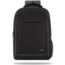 Leaf Shop Seri W500 15.60'' KI3-01-003 Network 4 Reflektörlü Macbook,mac Air Uyumlu Laptop Sırt Çantası -Siyah