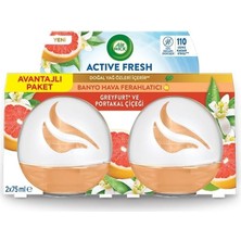 Leaf Shop Wick Deco Sphere Greyfurt & Portakal Çiçeği Ikili Paket Oda Kokusu 30 Gün Etkili