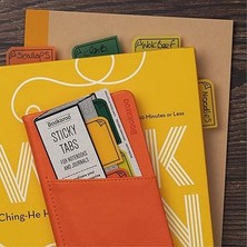 Leaf Shop Bookaroo Kitap Ayracı ve Post It Yellow