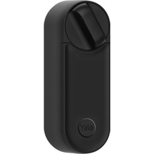 Leaf Shop Linus Akıllı Kilit L2 - Siyah - 05/103210/MB, Anahtarsız Erişim, Yale Home Uygulaması ile Kontrol, Entegre Wi-Fi, Uzaktan Kilitleme/kilit Açma, Sanal Anahtar, Eş Zamanlı Uyarılar