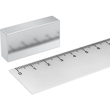 Leaf Shop Mıknatıs 40X20X10 mm - 1 Adet Çok Güçlü Çekim