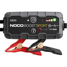 Leaf Shop Genius GB20 12V 500AMP Ultrasafe Lityum Akü Takviye + Powerbank + LED Lamba