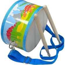 Leaf Shop ORF-TF-14BL Örf Aletleri Askılı Mavi Çocuk Davulu