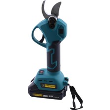 Leaf Shop Elektrikli Şarjlı Çift Akülü Budama Makası Dal Kesme 5.0 Ah 24 V Kömürsüz Bağ Üzüm Çubuk Budama