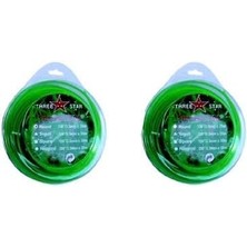 Leaf Shop RTY512 1.2 MMX15M Tırpan Misinası Yeşil Yuvarlak, Sarı