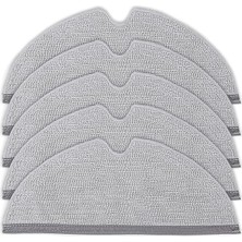 Leaf Shop Paspas Bezi, 5 Adet, Komple Kapatıcı, Xiaomi Roborock S4/S5/S50/S51/S55/S5 Max, S6 Maxv/s6 Pure, Q7 Max/q7 Max+, Q8 Max/q8 Max+, Q5 Pro/q5 Pro+, Paspas Aksesuarı Yedek Parça Setleri