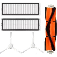 Leaf Shop Set 1 Filtre Fırça SETI-(S10 PRO-S10-S10T Için Değil) Xiaomi Vacuum S10+ (Plus) ile Uyumlu