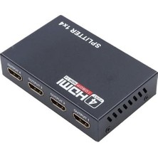 Leaf Shop Plus PX-5004 1080P 2k 4K UHD 4 Port HDMI Splitter (Adaptörlü)