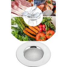 Leaf Shop Paslanmaz Çelik Evye Lavabo Süzgeci 7,5 cm