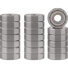 Leaf Shop 20 Adet 608ZZ Çift Metal Conta Rulmanları 8X22X7 Mm, Önceden Yağlanmış ve Stabil Performans ve Maliyet Etkili, Derin Yivli Bilyalı Rulmanlar.