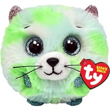 Leaf Shop Evie Kedi Beanie Balls 3 Inç | Beanie Baby Yumuşak Pelüş Oyuncak | Koleksiyon Parçası Yumuşak Kumaş Oyuncak
